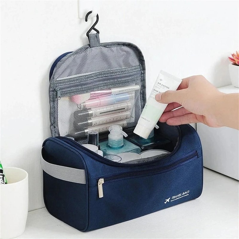 Hanging Travel Toiletry Organizer And Hygiene Dopp Kit 4