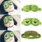 Hirigin Unisex Creative 3D Cartoon Frog Sleep Eye Mask 0