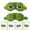 Hirigin Unisex Creative 3D Cartoon Frog Sleep Eye Mask 1