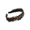 AOSIWIG Synthetic Wide Fishbone Braid Headband 5