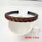 AOSIWIG Synthetic Wide Fishbone Braid Headband 11