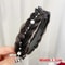 AOSIWIG Synthetic Wide Fishbone Braid Headband 17