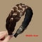 AOSIWIG Synthetic Wide Fishbone Braid Headband 20