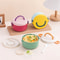 Cartoon Round Portable Picnic Bento Box For Kids 1