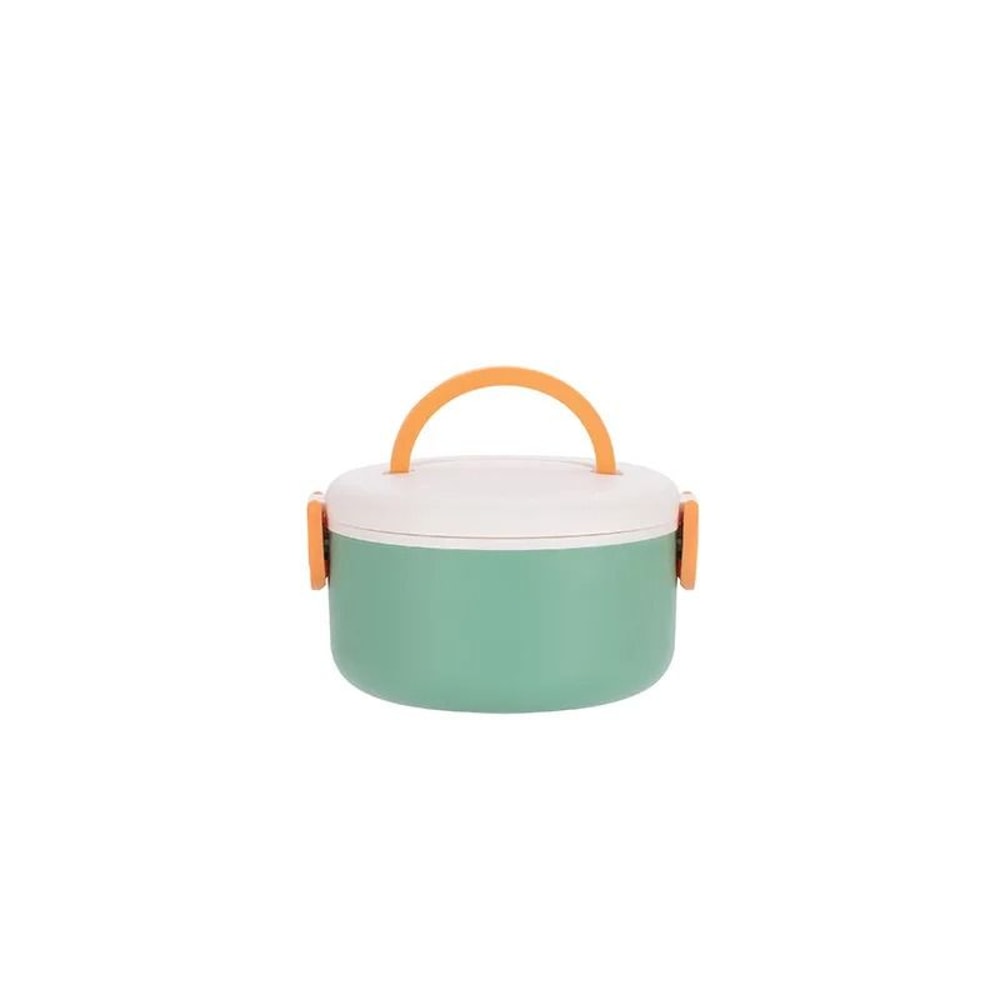 Cartoon Round Portable Picnic Bento Box For Kids 6