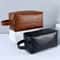 Mens Business PU Leather Travel Toiletry Bag 2