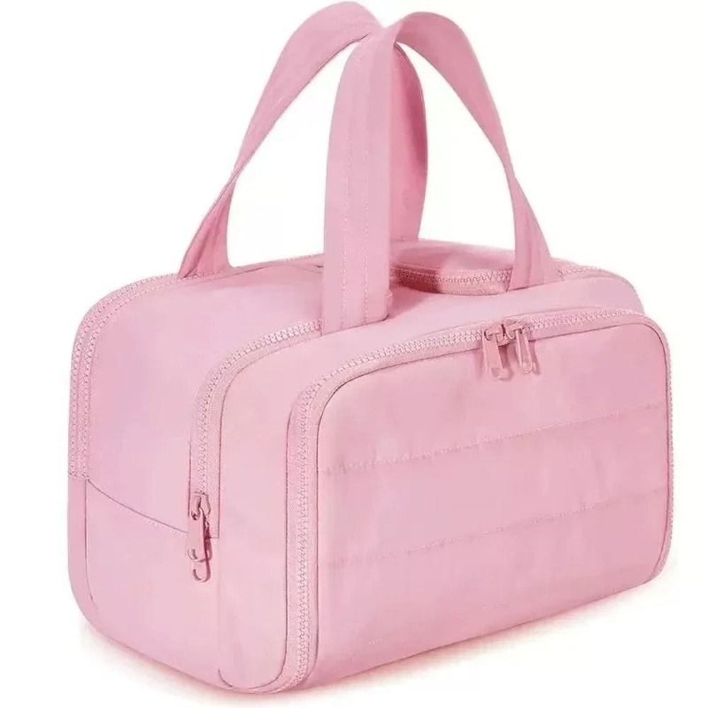 Portable MultiCompartment Fashion Makeup Storage Bag 2