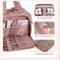 Portable MultiCompartment Fashion Makeup Storage Bag 3
