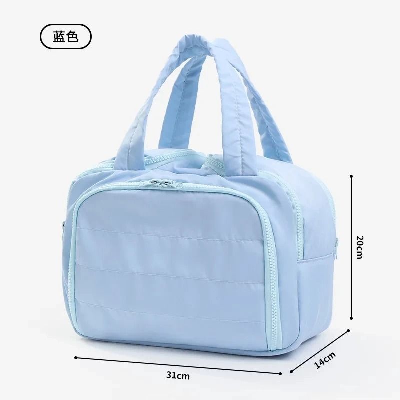 Portable MultiCompartment Fashion Makeup Storage Bag 6