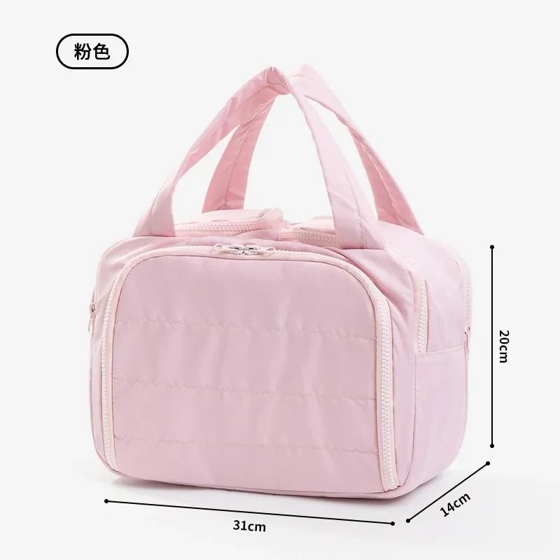 Portable MultiCompartment Fashion Makeup Storage Bag 7