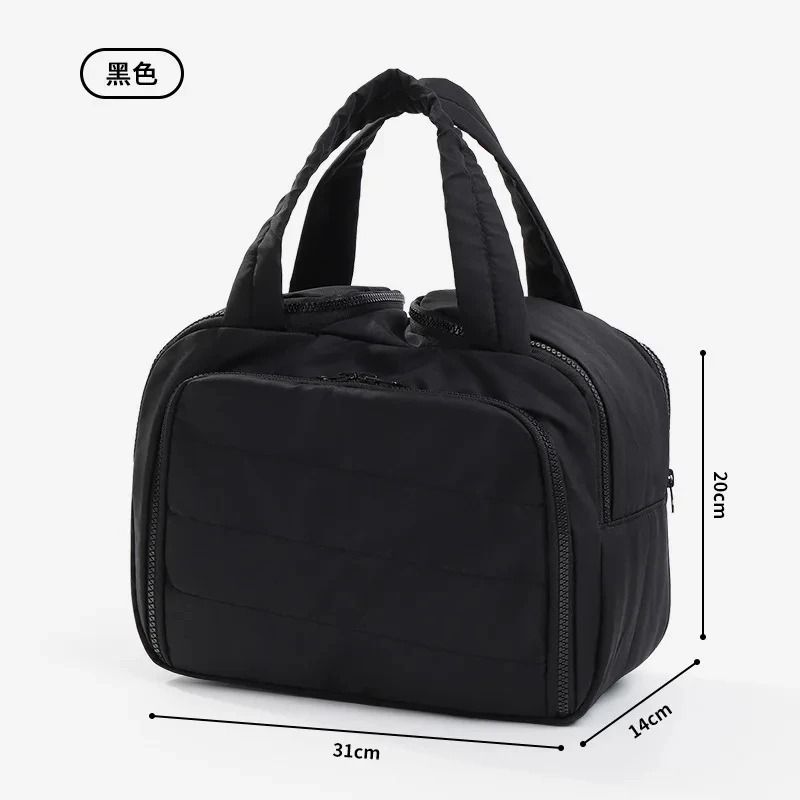 Portable MultiCompartment Fashion Makeup Storage Bag 8
