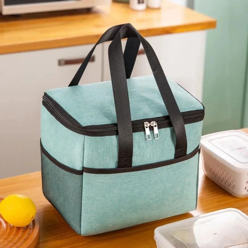 Fashion LargeCapacity Leakproof Lunch Cooler Bag 8