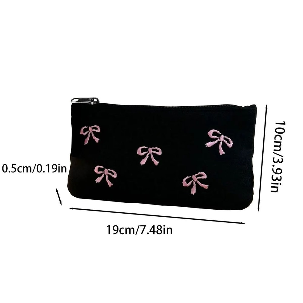 Black Bow Embroidery MultiPurpose Storage Bag 5