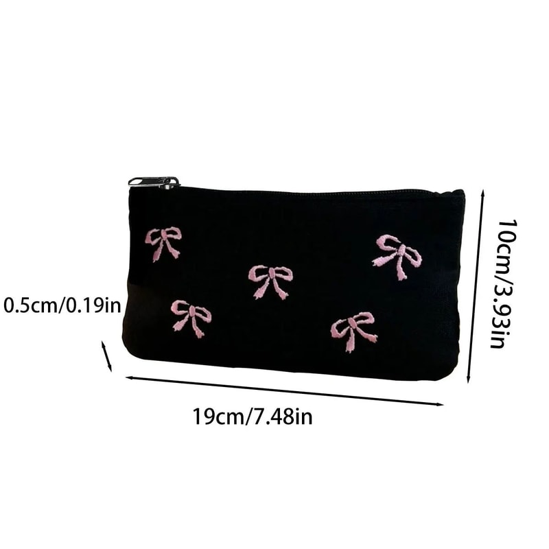 Black Bow Embroidery MultiPurpose Storage Bag 5
