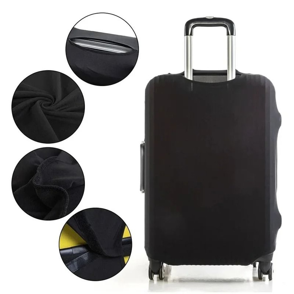 Fashion SolidColor Suitcase Protective Cover 2