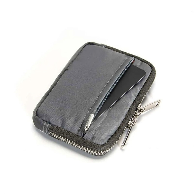 SlimStyle Waterproof Nylon Small Wallet And Keychain 8