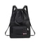 Womens Lightweight Oxford Cloth Drawstring Sports Backpack 6