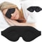 3D Adjustable Breathable LightBlocking Eye Mask 0