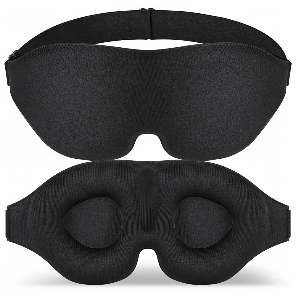 3D Adjustable Breathable LightBlocking Eye Mask 5