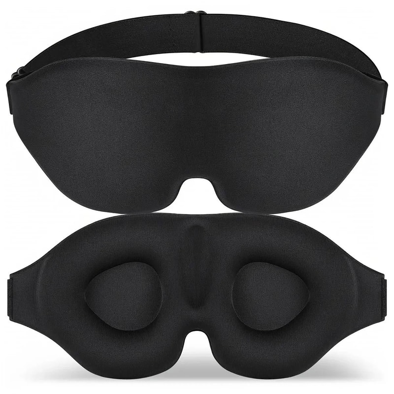3D Adjustable Breathable LightBlocking Eye Mask 5