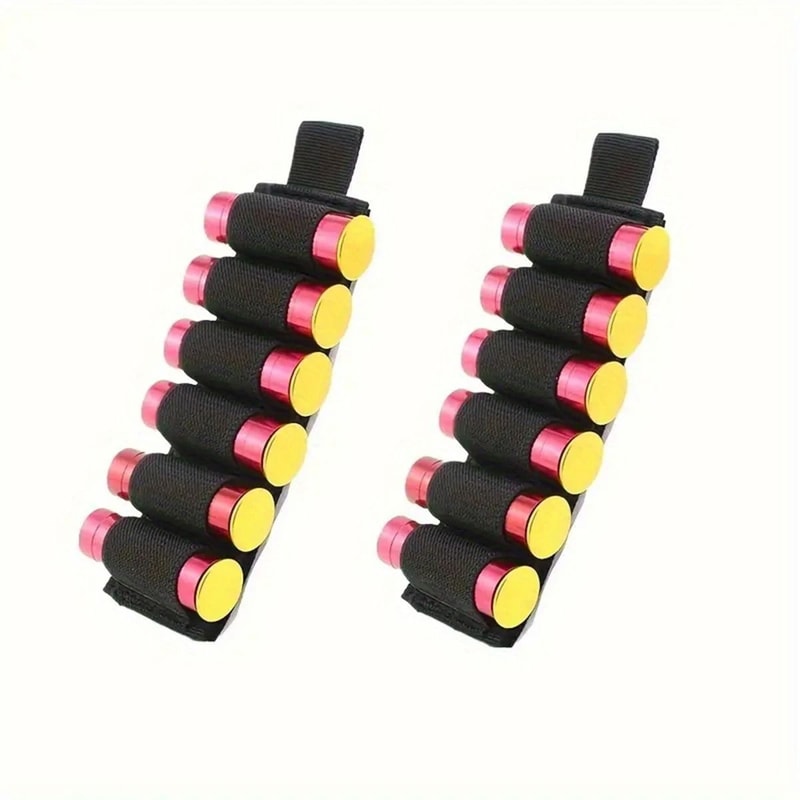 Outdoor Tactical SixHole Shotgun Stock Ammunition Sleeve 3