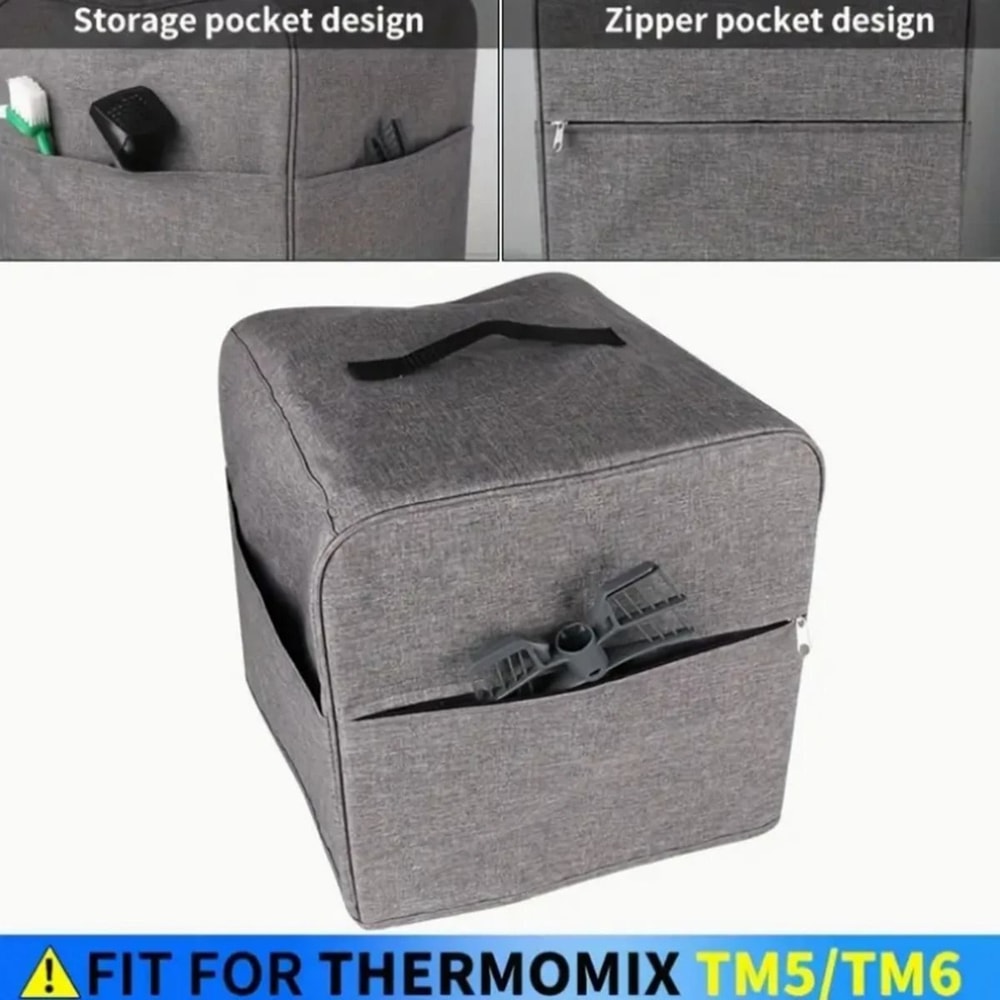 Thermomix TM5TM6 Grey Oxford Cloth Protective Cover 4
