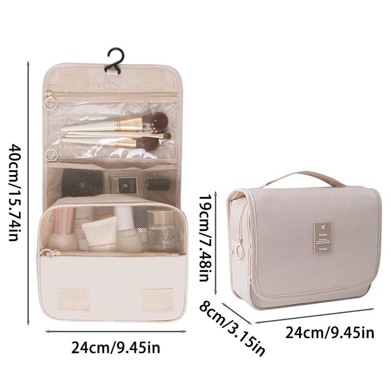 MultiFunctional Hanging Toiletry And DryWet Separation Travel Bag 1