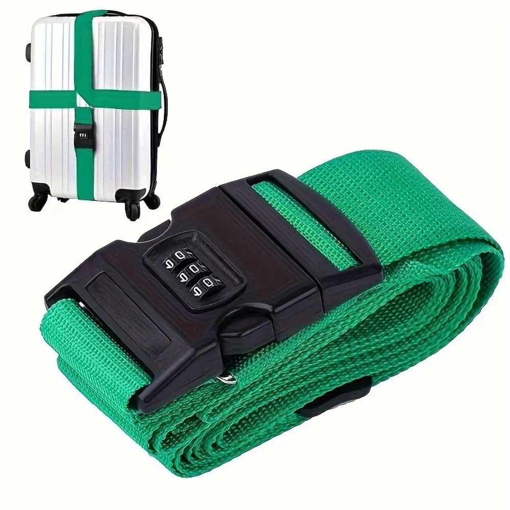 Secure Travel Password Lock Luggage Strap 11