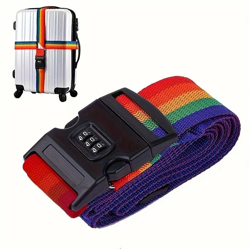 Secure Travel Password Lock Luggage Strap 2