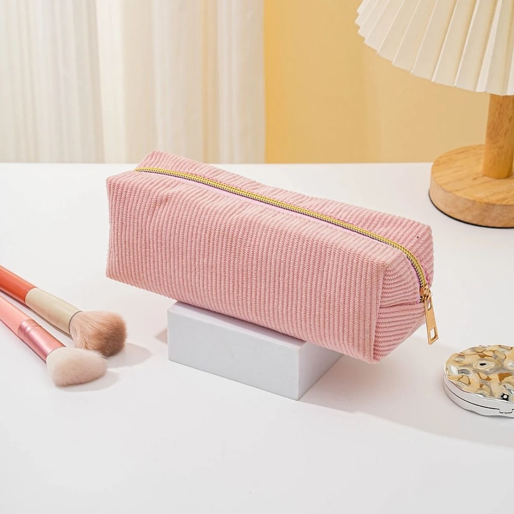 LargeCapacity Solid Color Stationery And Pencil Case 9