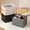 Household MultiFunctional Fabric Shoe And Clothing Storage Bin 0