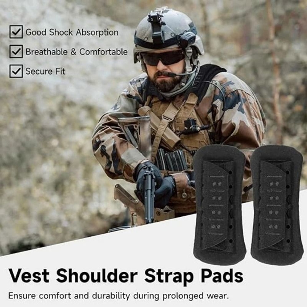Breathable Tactical AntiSlip Shoulder Pad 5