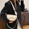 Casual Minimalist Ladies Crossbody Saddle Bag 2