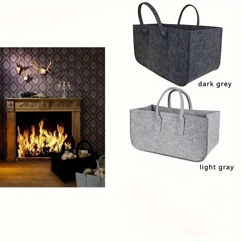 Thickened MultiPurpose Felt Shopping And Storage Tote 1