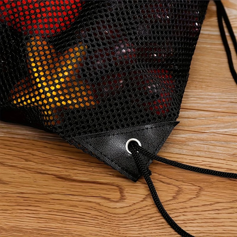 Portable MultiPurpose Drawstring Mesh Storage Backpack 4