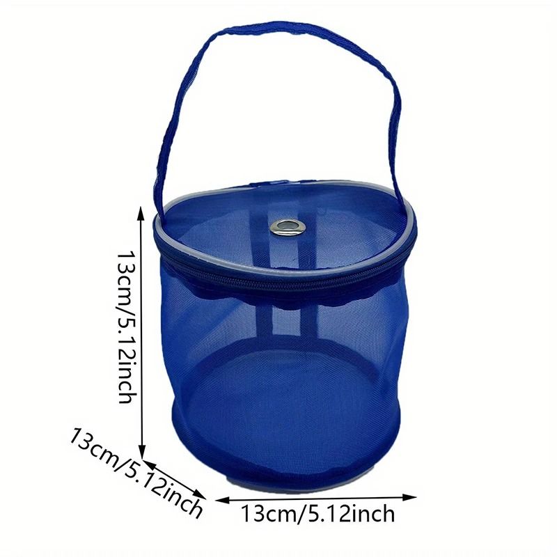 Portable Hollow Mesh Yarn And Knitting Tool Organizer 4