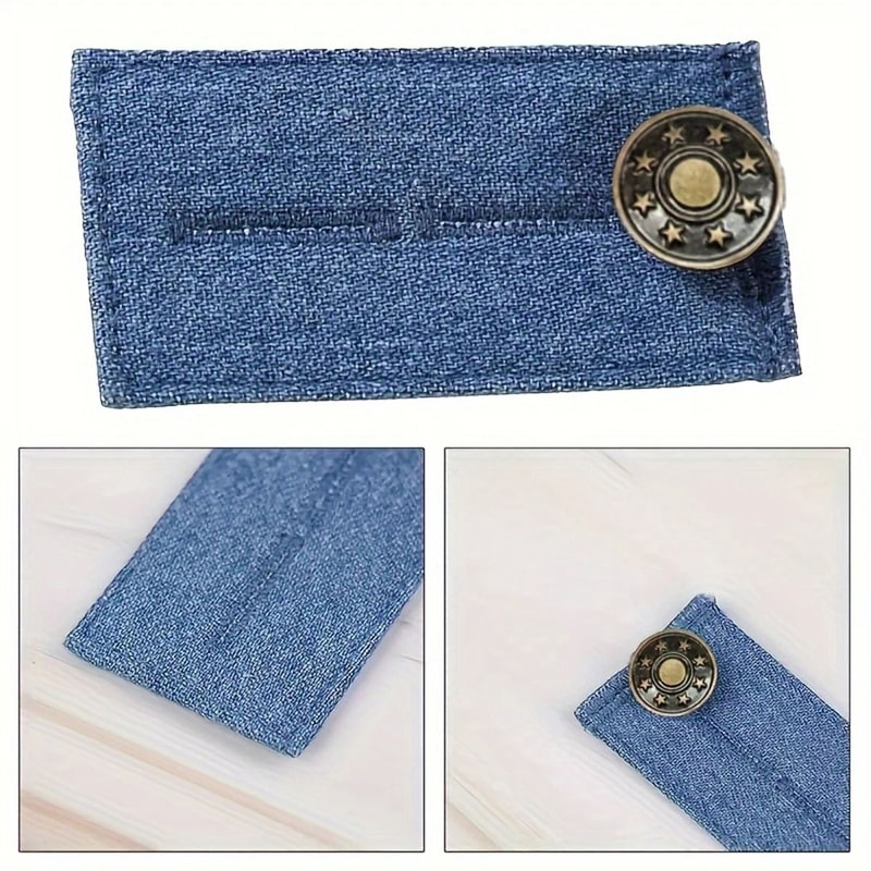 Elastic Waist Extender Buttons For Pants And Jeans 4