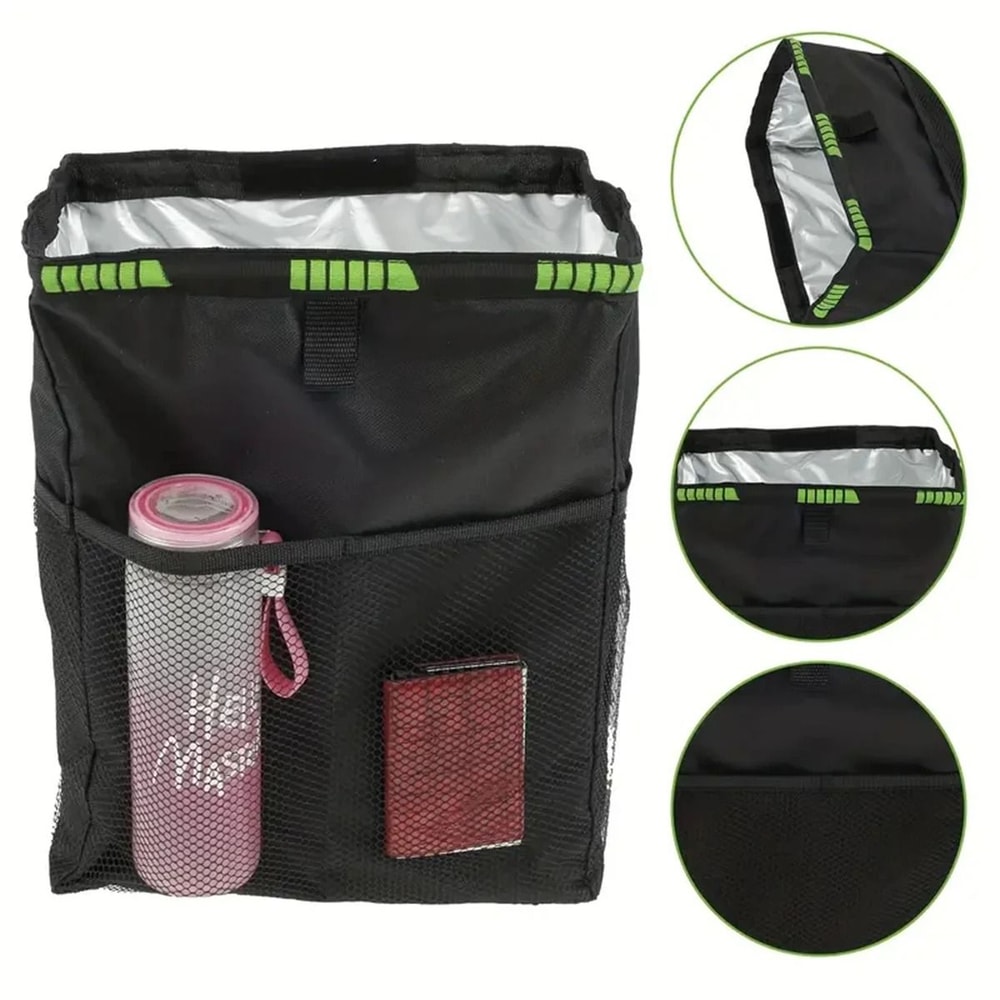 32Gallon Waterproof Car Hanging Trash Can And Organizer 3