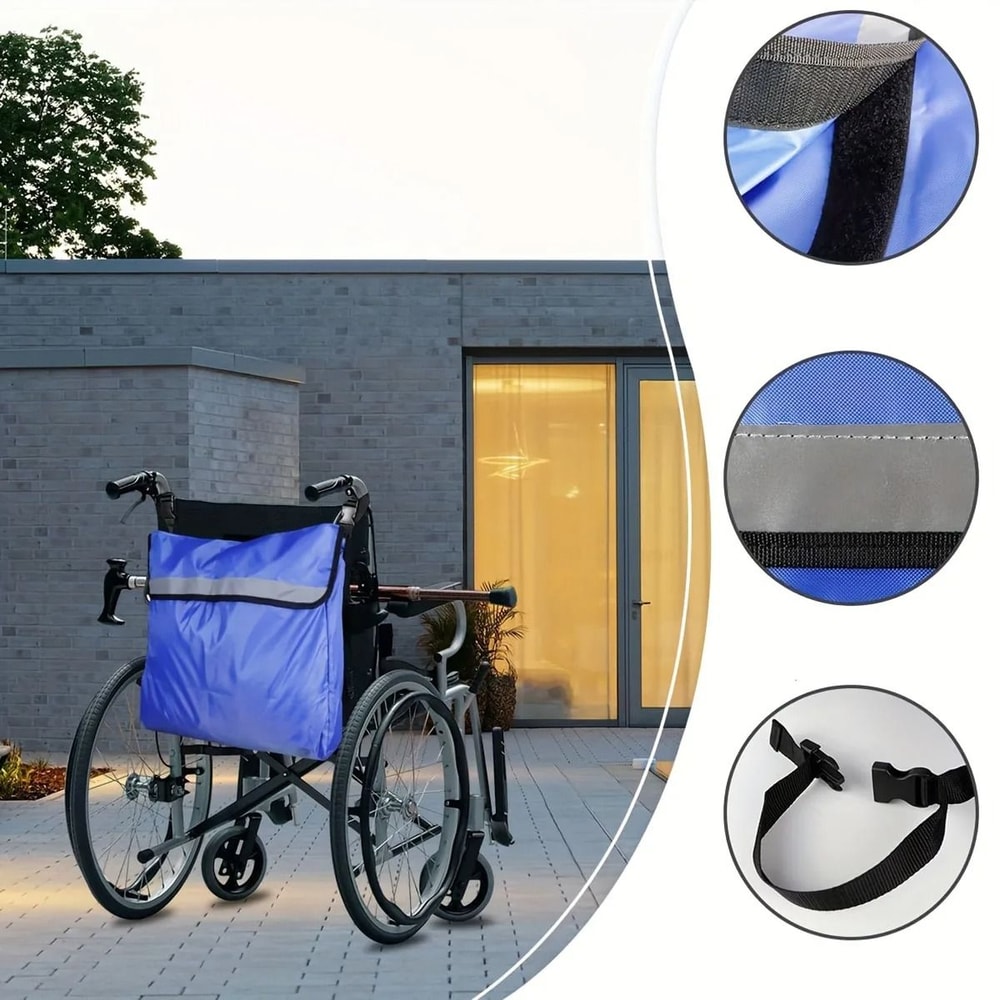 HeavyDuty Wheelchair And Electric Scooter Rear Storage Bag 4
