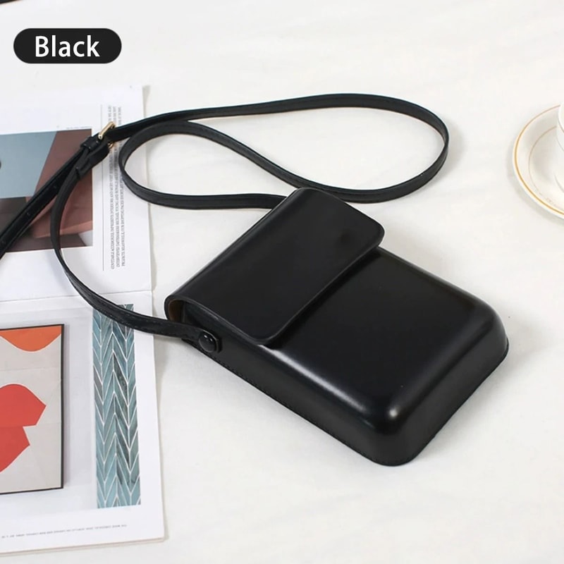 Versatile Vertical Simple Flip Phone And Crossbody Bag 7
