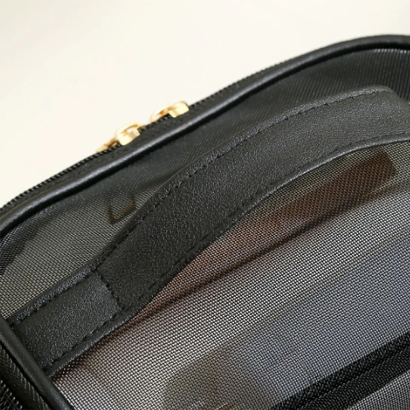 Transparent LargeCapacity Travel Makeup And Toiletry Bag 5