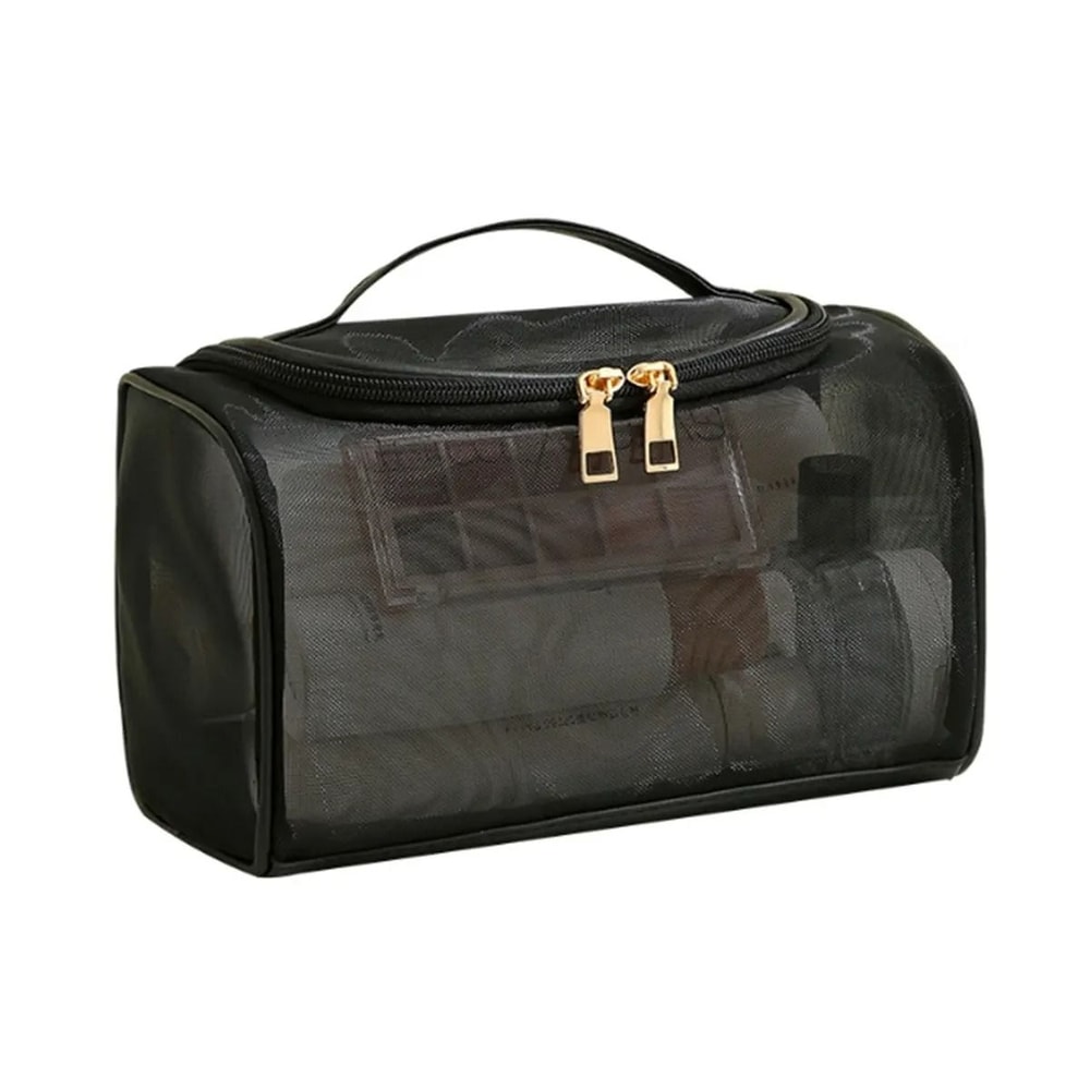 Transparent LargeCapacity Travel Makeup And Toiletry Bag 6