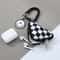 Checkerboard Mini Round Storage Bag And Coin Purse 0