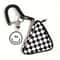 Checkerboard Mini Round Storage Bag And Coin Purse 2