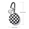 Checkerboard Mini Round Storage Bag And Coin Purse 4