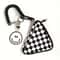 Checkerboard Mini Round Storage Bag And Coin Purse 7