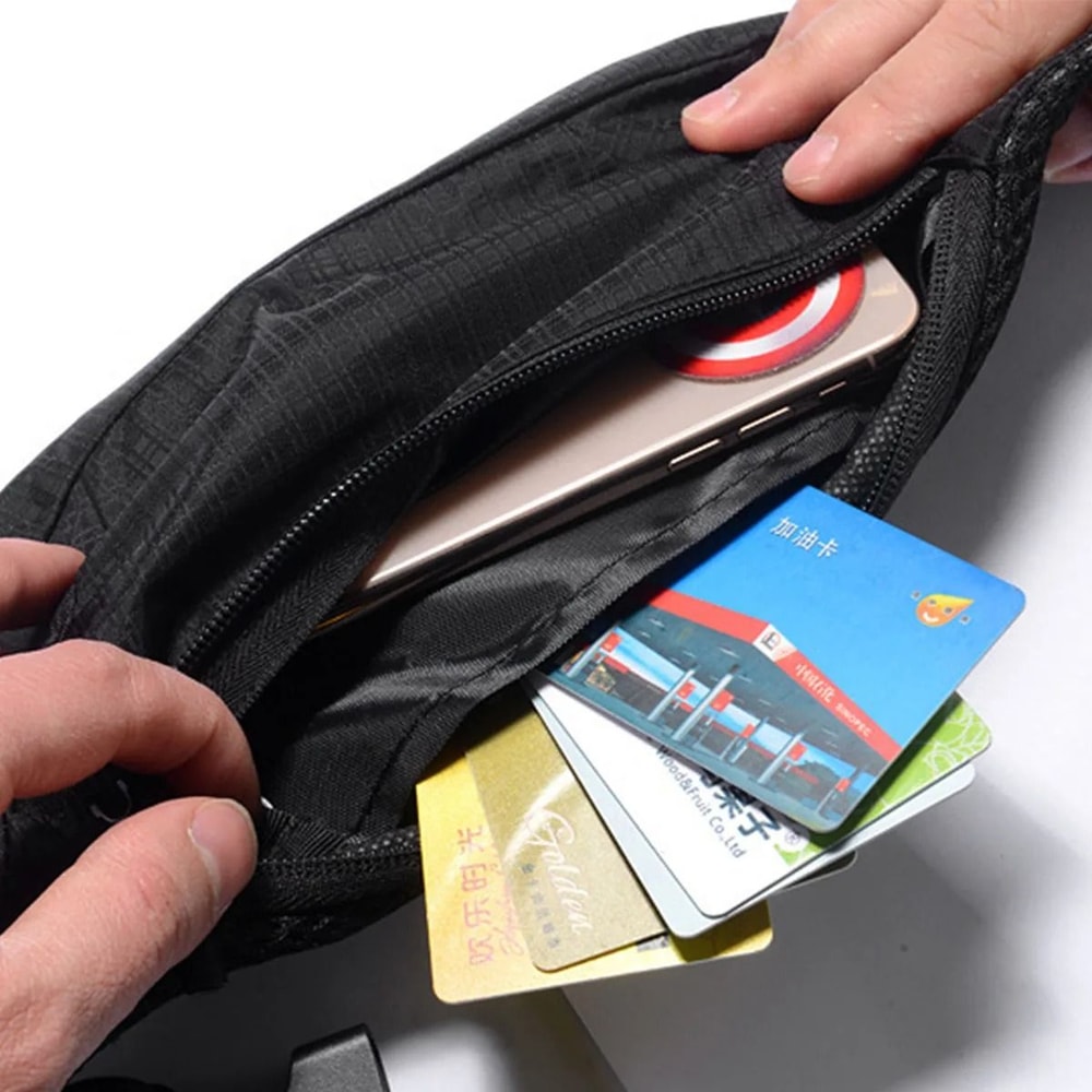 Outdoor Sports WaterResistant Nylon Fanny Pack 3