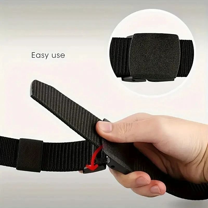 Secure AntiTheft Waist Belt With Invisible Zipper Wallet 5