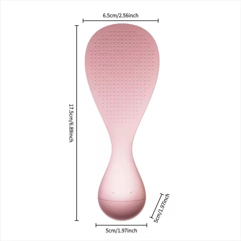 3Piece HeatResistant StandType Rice Spoon Set 5