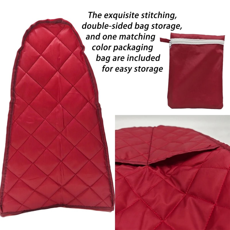 Solid Color Exquisite Quilted Polyester Blender Cover 3